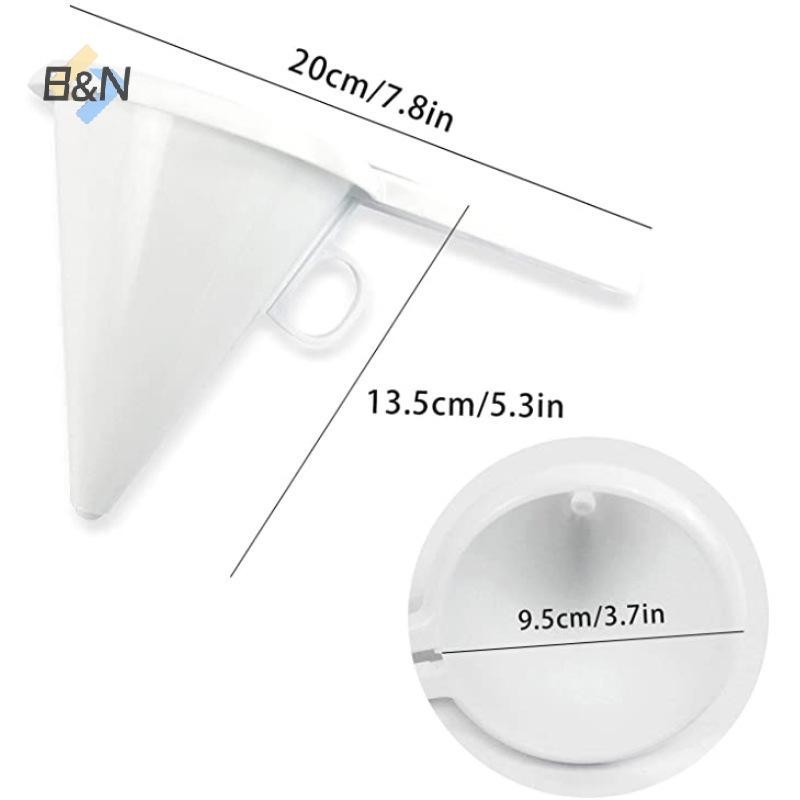 B & N Phễu cầm tay có thể điều chỉnh Khuôn làm bánh kẹo sô cô la Kem làm bánh ngọt Bánh quy Cupcake Pancake Maker Cung cấp làm bánh nhà bếp.