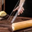 ICUCKO Bánh Cuộn Định Hình Người Giữ, Khuôn Bánh Hình Bán Nguyệt Acrylic, Dụng Cụ Làm Bánh Ngọt Hình Chữ U Làm Dày
