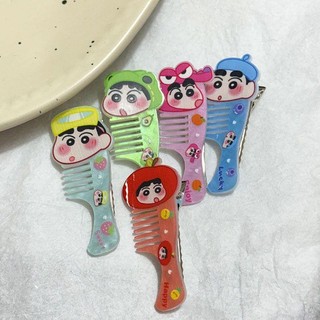 Bán Crayon Shin-Chan Lược Tóc Dễ Thương Cô Gái Ngọt Ngào Hoạt Hình Nổ Kẹp Tóc