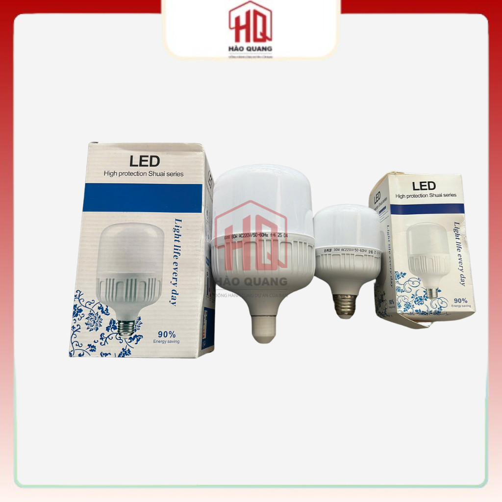 Đèn LED Bulb (30W/60W) Cao Cấp – Siêu Sáng – Tiết Kiệm Điện – Bền & An Toàn