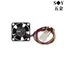 Thương hiệu mới 3010 Vòng bi thủy lực / đôi Vòng bi điều khiển nhiệt độ PWM 3CM 12V 5V Thẻ đồ họa thu nhỏ Tiêu chuẩn Bo mạch chủ 4PIN Cắm Quạt làm mát