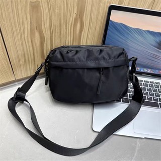 [Nylon Chống Thấm Nước] Túi Messenger Vải Nylon Chống Thấm Nước Nhật Bản Túi Vuông Nhỏ Nhẹ Nam Nữ Túi Điện Thoại Di Động Nhiều Lớp Đơn Giản