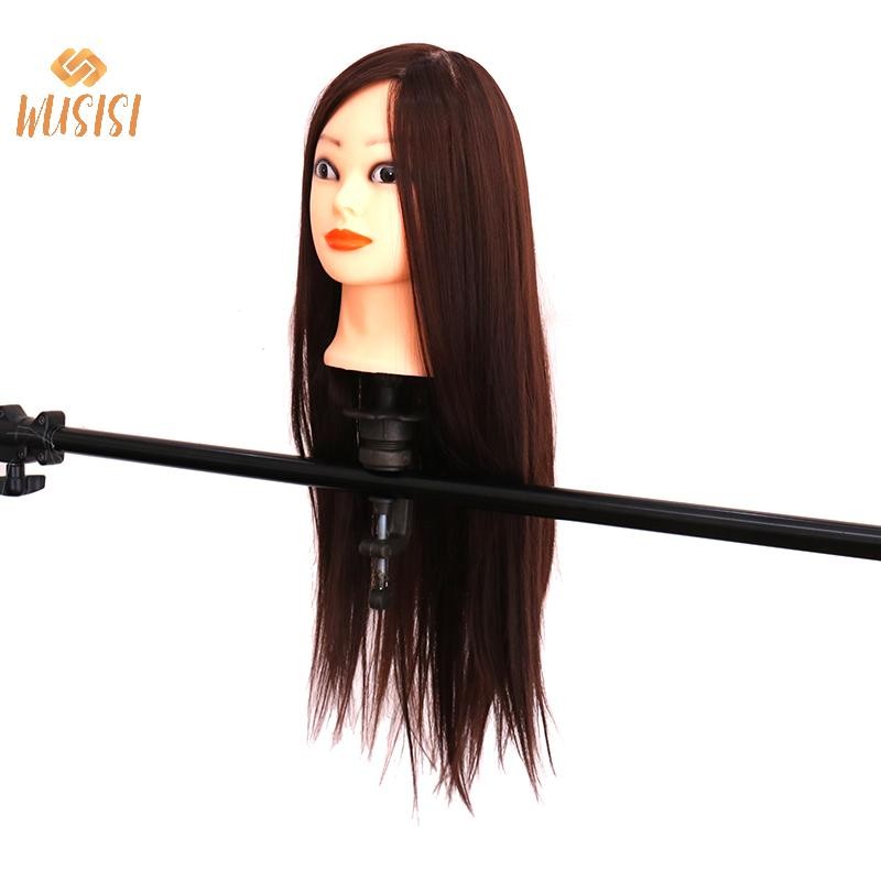 [WUSISI] Ma-nơ-canh Tóc Con Người Thực Hành Kiểu Tóc Búp Bê Làm Tóc MỚI