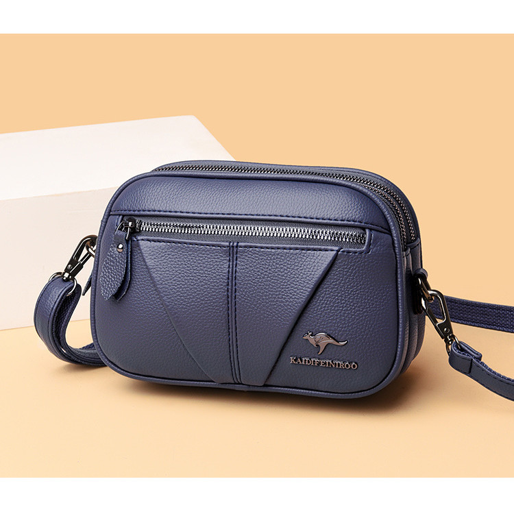 Women's Bag New Cowhide Mother Bag Fall Winter Fashion Genuine Leather Women's Bag Crossbody Bag All-Match Women's Shoulder Bag