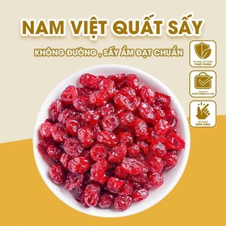 Nam Việt Quất Sấy Khô Không Đường 100G-200G-500G nguyên liệu chế biến Granola, thanh dinh dưỡng, trộn salat, kẹo Nougat…