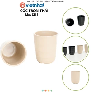 Combo 10 Cốc Tròn Thái Loại Dày Đẹp Chính Hãng VIỆT NHẬT (Mã 6280, 6281)