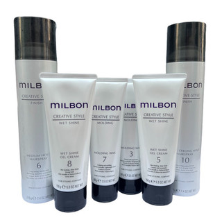 Keo xịt tạo kiểu và cố định kiểu tóc Milbon Medium Hold Hairspray 6 210g [ TN ]