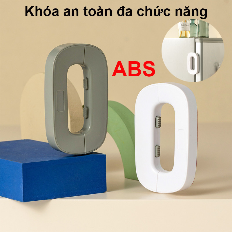 Khóa an toàn ngăn kéo tủ lạnh đa năng mới Khóa an toàn đa năng bảo vệ an toàn cho bé