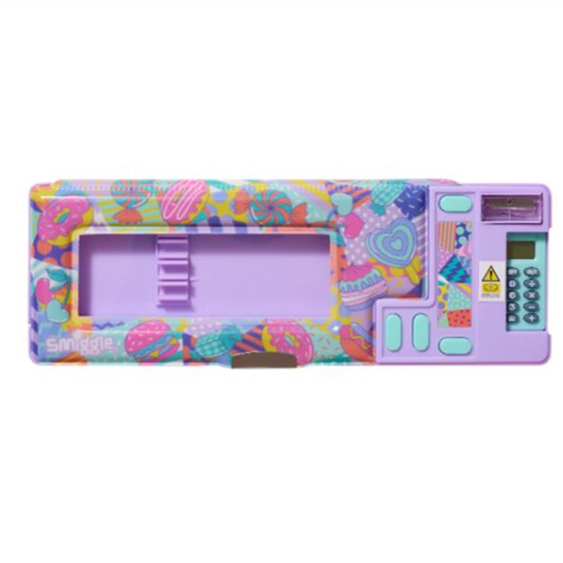 Hộp đựng bút chì tự động Smiggle Úc túi đựng bút Xiaopaoli hộp đựng văn phòng phẩm cát lún túi đựng bút đa năng sức chứa lớn VOD