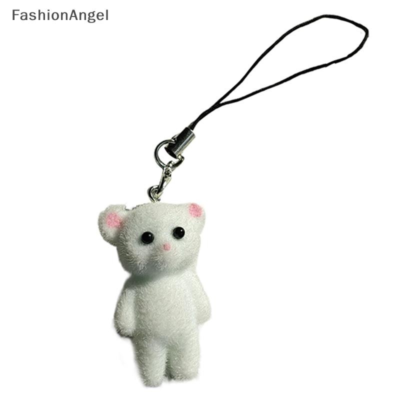 FashionAngel Hoạt Hình Đổ Xô Mặt Dây Điện Thoại Dây Buộc Gấu Dễ Thương Búp Bê Dây Đeo Điện Thoại Di Động Móc Khóa Cho Bé Gái Dây Điện Thoại Di Động Phụ Kiện VN