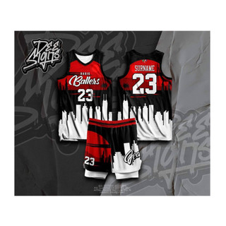 Ballers 09 xu hướng áo bóng rổ-Miễn phí cá nhân hóa tên và số thăng hoa