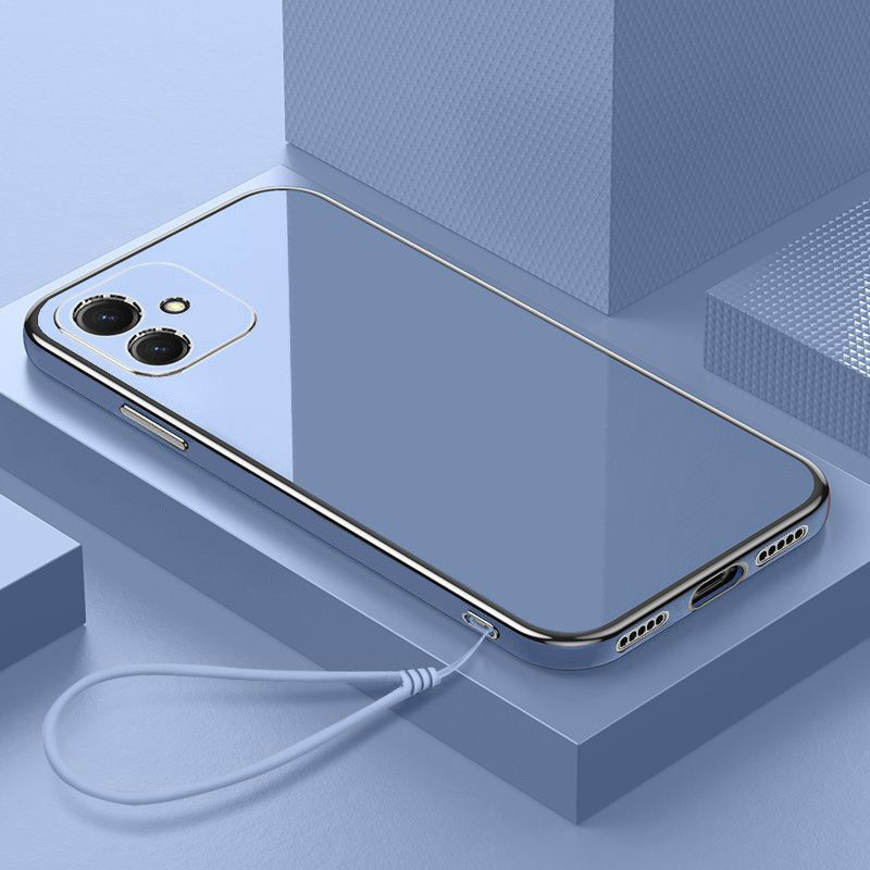 Dành Cho Samsung Galaxy A04 Ốp Lưng Mạ Vuông Sang Trọng Galaxy F04 A04E M04 F14 Ốp lưng Silicon Chống Sốc Fundas