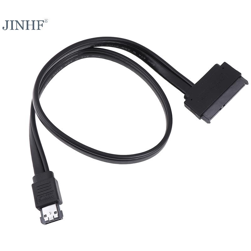 Jinhf Power esata usb 2.0 5v 12v combo đến 2.5 '' 3.5 '' 22pin sata hdd cáp chuyển đổi HOT