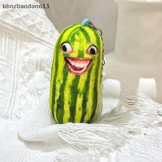 [Bbnzdd] Dải dưa hấu ngộ nghĩnh Móc khóa sang trọng Búp bê trái cây sáng tạo Móc khóa nữ Túi ba lô Mặt dây chuyền Trẻ em Phụ kiện quà tặng sinh nhật BVAH