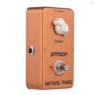 Ammoon AP-03 Vintage Phase Pha Pha Phaser Guitar Effect Pedal True Bypass