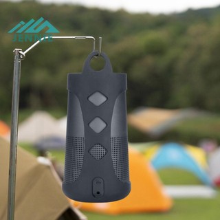 Vỏ loa di động tương thích Bluetooth Vỏ bọc da loa chống sốc có Carabiner cho Bose SoundLink Revolve / Revolve + I II [jennie1.vn]