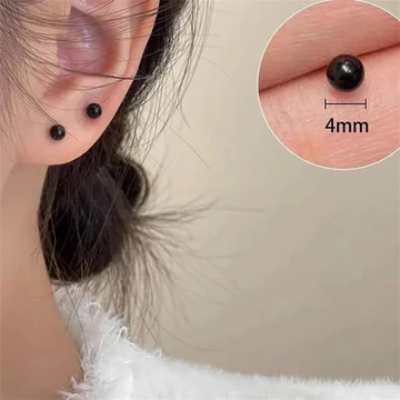 Tai Xuyên Ngọc Trai Đen Bạc Kim Bông Tai Nữ Học Sinh Bông Tai Nhỏ Đơn Giản Phù Hợp Với Ngủ Xuyên Bông Tai Xuyên Tai Xuyên Tai Ngọc Trai Đen Bông Tai Kim Bạc Học Sinh Nữ Bông Tai Ta