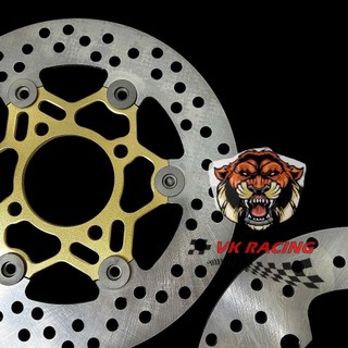 Combo đĩa thắng trước sau ex135 5 số - ex 135 - exciter 135 - exciter135