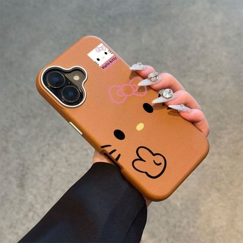 Vỏ Da Mèo Kitty Cho Realme Note 80 70 C75X C83 C85 C75 C73 C71 Pro Narzo 80 Lite 5G 4G Vỏ Hoạt Hình Ngộ nghĩnh Billet Kitty Cat Bow Ốp điện thoại Mềm Chống Sốc