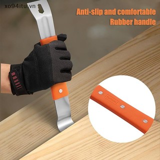 XOITU Pry Bar Thép không gỉ Đai ốc Crowbar với M4-M6 Ổ cắm lục giác và cờ lê Góc kéo móng tay để nâng nâng nâng nâng kéo VN