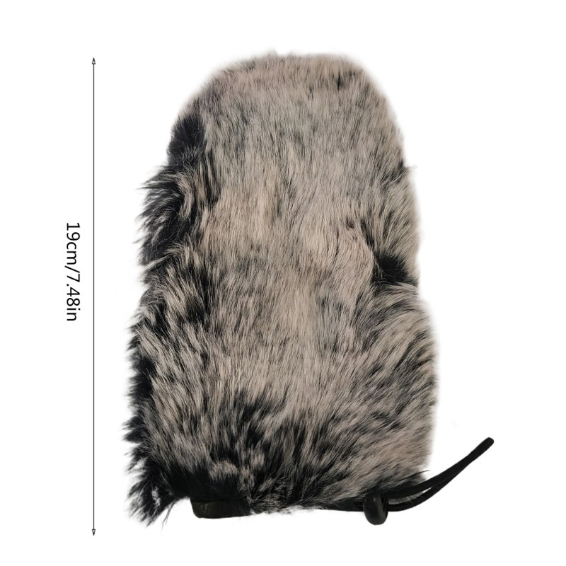 WU Wind Muff 1 Gói Micro Wind Muff Lông Kính Chắn Gió Chống Gió Màn Hình Gió