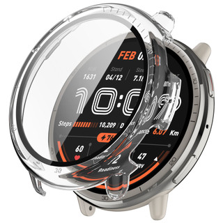 Ốp Đồng Hồ Cho Huami Amazfit Active 2 Kính Cường Lực Bảo Vệ Màn Hình Bảo Vệ Cứng Toàn Diện