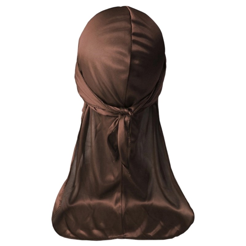 Bầu Trời Đuôi Dài Headwrap Durag Mũ Cho Nam Nhanh Khô Khăn Trùm Đầu Mũ Cho Dreadlocks