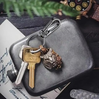 1 / 3 / 5 Chiếc Móc Khóa Bầu Hợp Kim Kẽm - Móc Khóa Ô Tô Chống Mất Cho Nam Nữ - Vintage Eo Treo Chìa Khóa