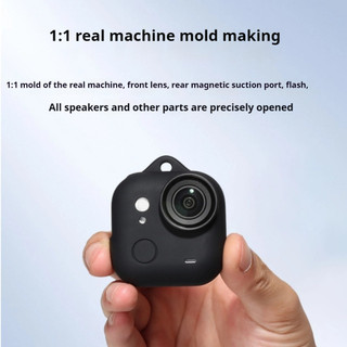 Dành Cho Insta360 GO Siêu Thân Silicon Bao Ống Kính Vỏ Bảo Vệ Ngón Tay Cái Camera Chống Rơi Bao Phụ Kiện Máy Ảnh Thể Thao