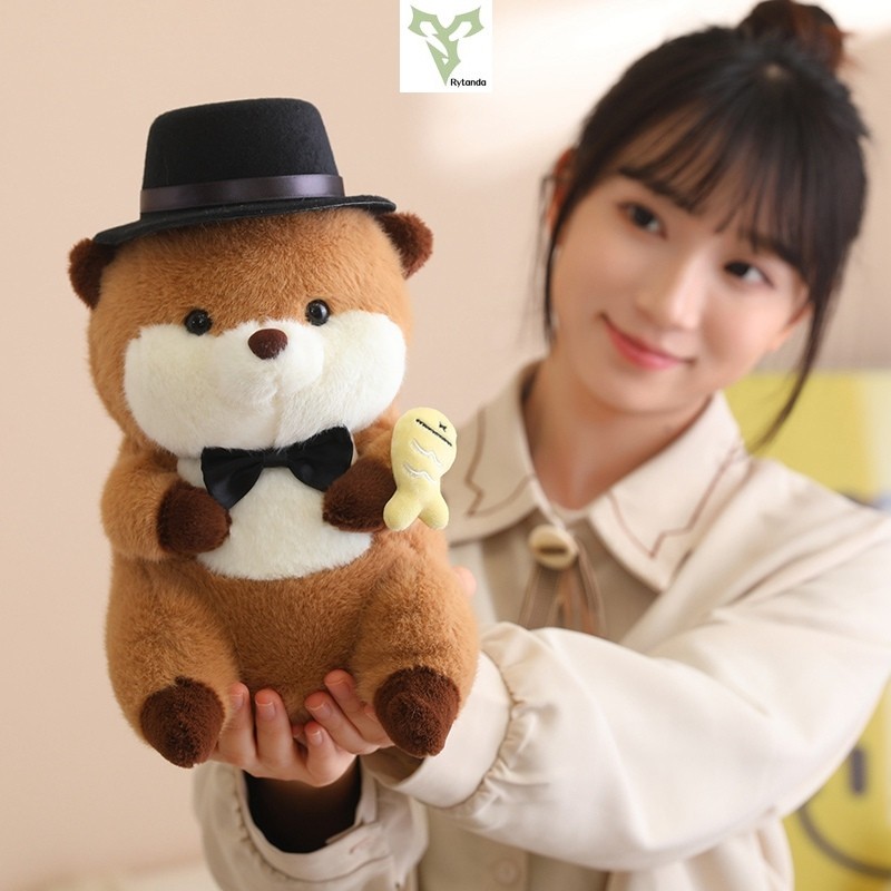 Kawaii Capybara Đồ Chơi Sang Trọng Sáng Tạo Búp Bê Otter Dễ Thương Lấp Đầy Mềm Đồ Chơi Gối Phòng Ngủ Búp Bê Dễ Thương Tặng Bạn Gái Bé Trai Và Bé Gái Trẻ Em Búp Bê Làm Dịu Quà Tặng Sinh Nhật Quà Tặng Giáng Sinh