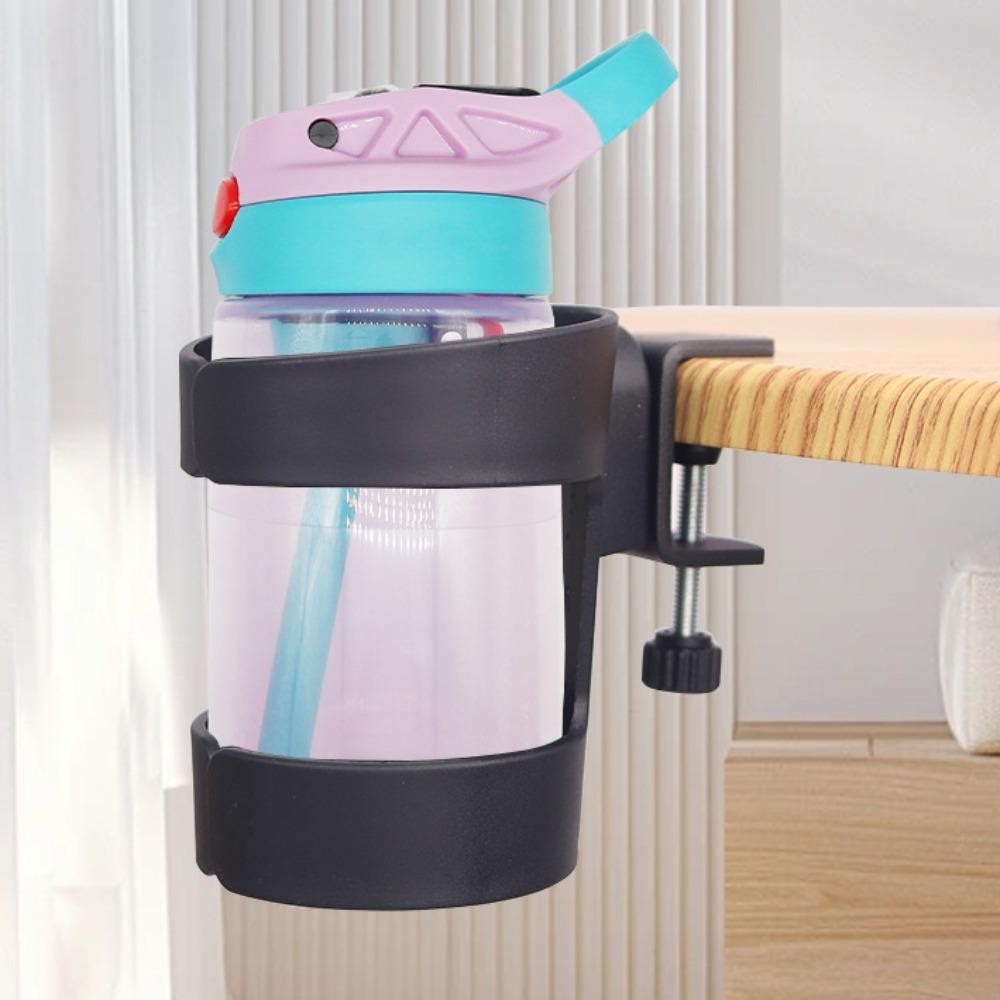 Giá đỡ cốc để bàn SAIA, Giá đựng cốc di động không đục lỗ, Bàn đa chức năng bằng nhựa có thể tháo rời Bàn đựng đồ cố định