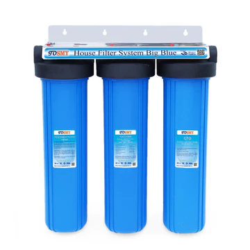 Bộ Lọc Thô Tổng Đầu Nguồn 3 Cấp 20 Inch Béo/Bigblue SMY 2 Ron Ren Trong 34 (1") | Lọc sinh hoạt, nấu ăn, tắm giặt