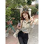Áo croptop jean sát nách bò hở lưng gợi cảm thời trang retro đường phố mùa hè