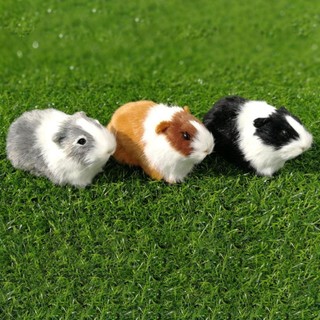 [Vận chuyển nhanh] HAVENLYCO Búp bê nhồi bông mô phỏng lông chuột lang, hamster sang trọng trang trí, đồ chơi mềm mại như thật, quà tặng trẻ em