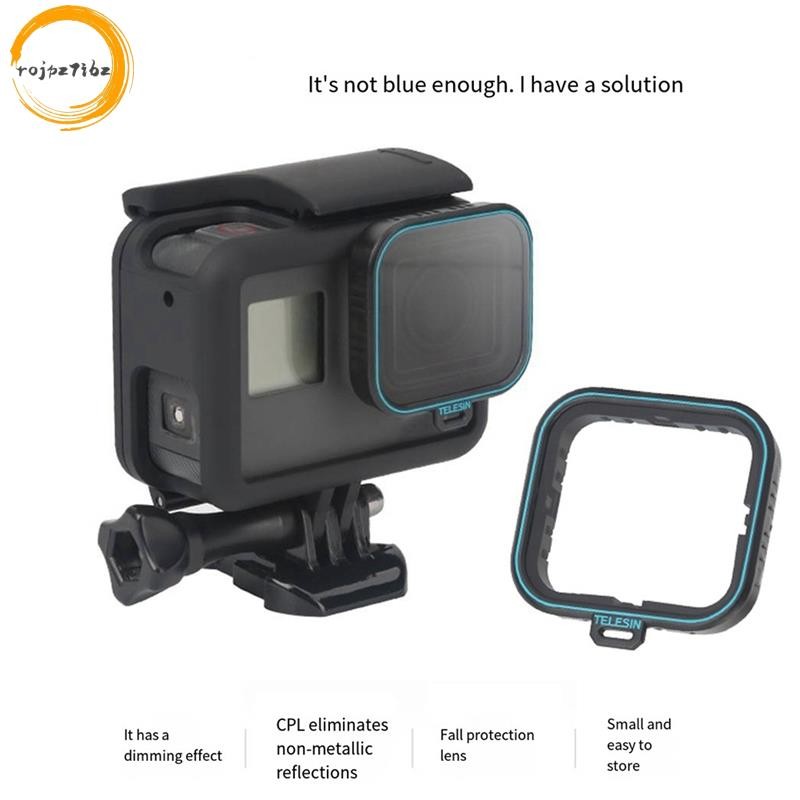 Telesin Thích Hợp Cho GOPRO Hero5 / 6 / 7 Phiên Bản Đen HERO6 HERO7BLACK CPL Lọc Dễ Dàng Lắp Đặt