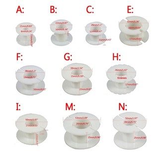 Charmantcc1 10 Chiếc Nhựa Tròn Cuộn Dây Khung Bộ Xương Cuộn Cảm Cuộn Dây Khung Cho DIY Loa Crossover Inducto