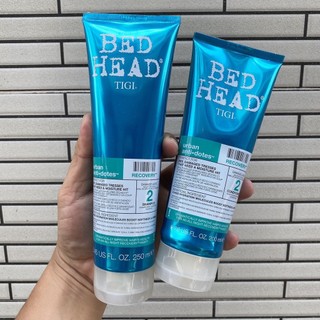 Dầu gội xả phục hồi tóc TIGI BED HEAD RECOVERY Moisture Rush 400mlx2 ( New 2022 ) [ TN ]