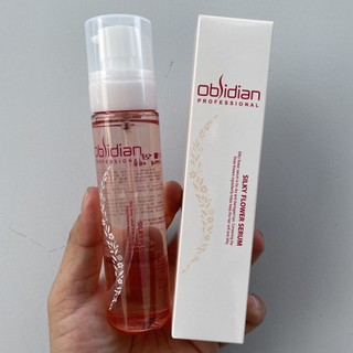 Huyết thanh dưỡng tóc siêu mềm mượt Silky Flower Serum OBSIDIAN 110ml [ TN ]