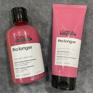 Dầu gội giúp tóc chắc khỏe, giảm đứt gãy và dài hơn L'Oréal Professionnel Serie Expert Pro Longer Shampoo 1500ml [ TN ]