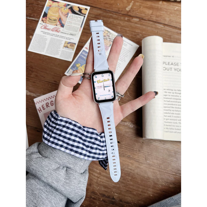 Dây đeo đồng hồ silicon thể thao Samsung Galaxy Fit 3 Dây đeo đồng hồ thông minh Samsung Galaxy Fit3 Dây đeo đồng hồ thông minh Samsung Fit 3 Phụ kiện – 6