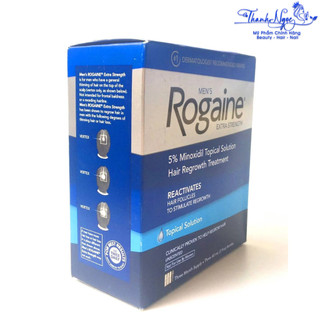 Tinh chất mọc tóc cho nam Men's Rogaine 5% Minoxidil 3x60ml (dạng dung dịch)