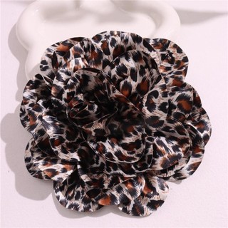 ĐẶC BIỆT Chân Hoa Lớn, Vải 19cm Vải Handmade Hoa, Thời Trang Pháp Satin Phóng Đại DIY Hoa Trâm Cài Chân Tiệc Cưới