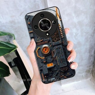 Honor x9b x9a X9C 5g ốp thông minh Honor x7b x8b 200 Pro Ốp chống sốc kèm Camera Ống kính bảo vệ ống kính Ốp điện thoại pcba bảng mạch cho nam sinh viên luby