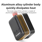 Rockbros Máy Bơm Mini Điện Có Đồng Hồ Đo 150PSI Nhẹ AV / FV Sạc Nhanh Hợp Kim Nhôm Xe Đạp Điện Nhỏ Máy Bơm Không Khí MTB Xe Đạp Đường Bộ Phụ Kiện — ảnh 7