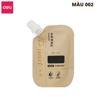 Màu Gouache Dmast Dạng Túi 80/100ml Cao Cấp Deli Màu Bột Pha Sẵn Vẽ Tranh Vải Toan Tranh Tường Tô Tượng Vẽ Chuyên Nghiệp