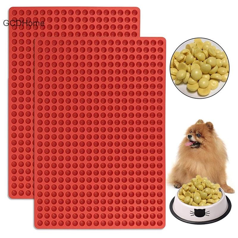 Gcdhome 1 Khuôn Silicon Tròn DIY Chocolate Thả Khuôn Dụng Cụ Nướng Bánh Bán Cầu HOT