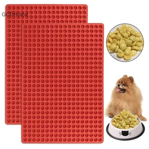 Gcdhome 1 Khuôn Silicon Tròn DIY Chocolate Thả Khuôn Dụng Cụ Nướng Bánh Bán Cầu HOT