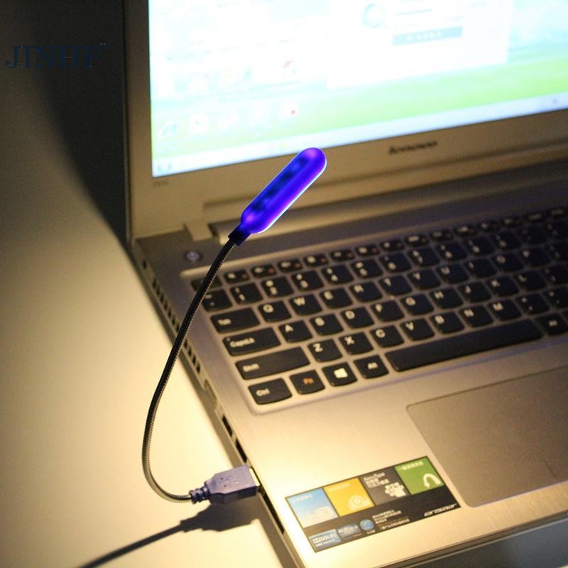 Máy tính xách tay linh hoạt JINHF Đèn LED USB Bàn đọc Đèn bàn cho PC HOT