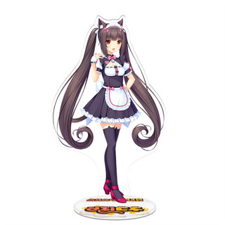 Móc Khoá, Mô Hình Standee Anime Nekopara Chocolat Vanilla Twin Trang Trí Bàn Học