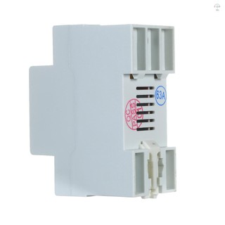 63a 220V Din Rail Có Thể Điều Chỉnh Trên Điện Áp Và Dưới Điện Áp Bảo Vệ Thiết Bị Bảo Vệ Rơ Le Qua Dòng Bảo Vệ Nhà Sử Dụng Màn Hình LED Kép